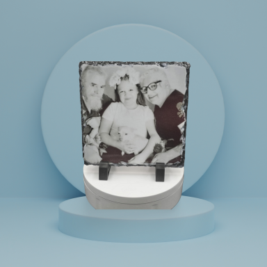 personalised photo slate