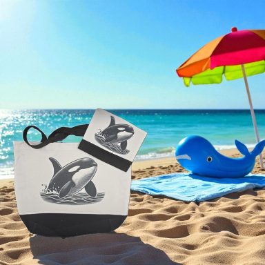 beach bag and purse